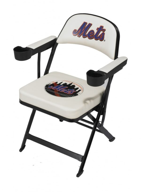 Logo Padded Folding Chairs Athletic Seating