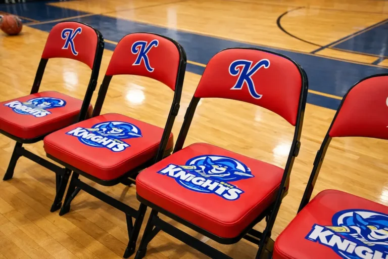 Read more about the article School Logo Sideline Chairs: Why Every Athletic Program Needs Them