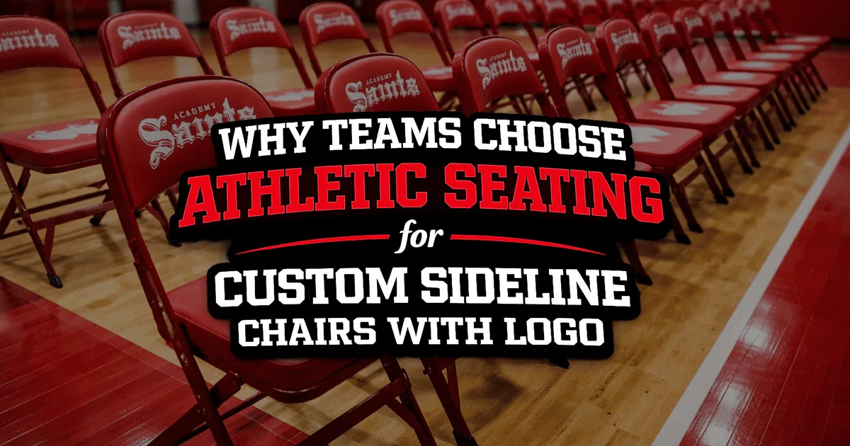 You are currently viewing Why Teams Choose Athletic Seating for Custom Sideline Chairs with Logo