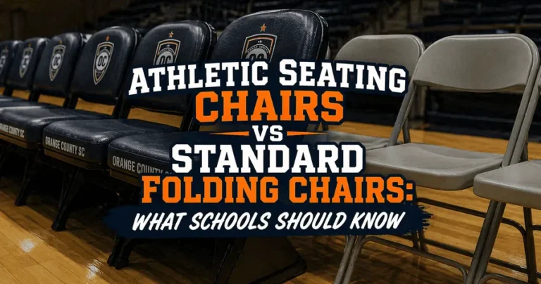 Read more about the article Custom Sideline Chairs vs Standard Folding Chairs: What Schools Should Know