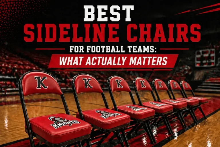 Read more about the article Best Sideline Chairs for Football Teams: What Actually Matters