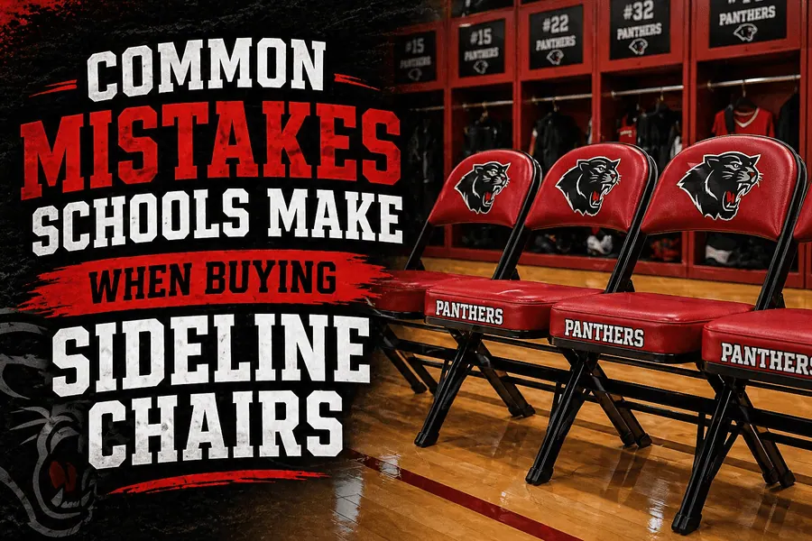 You are currently viewing Common Mistakes Schools Make When Buying Sideline Chairs